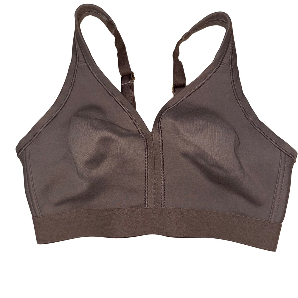 SOMA  Embraceable FC Wireless Unlined Bra 32D‎ Taupe Full Coverage Comfortable